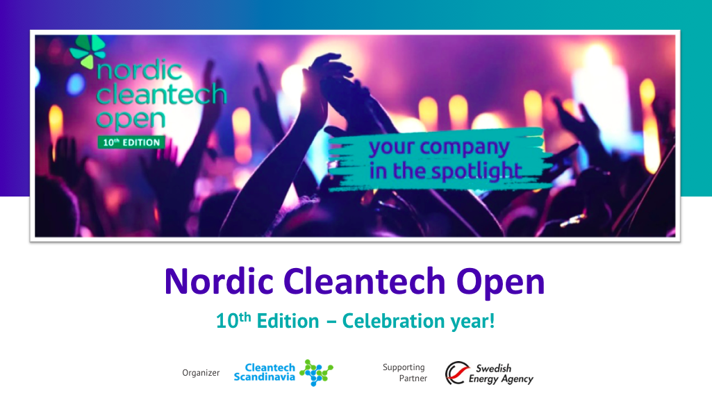 Brochure - 10th Nordic Cleantech Open