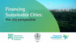 Sustainable City Finance videos already available!