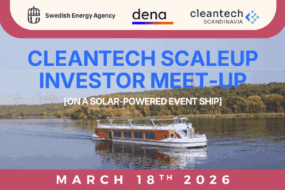 CLEANTECH SCALEUP INVESTOR MEET-UP