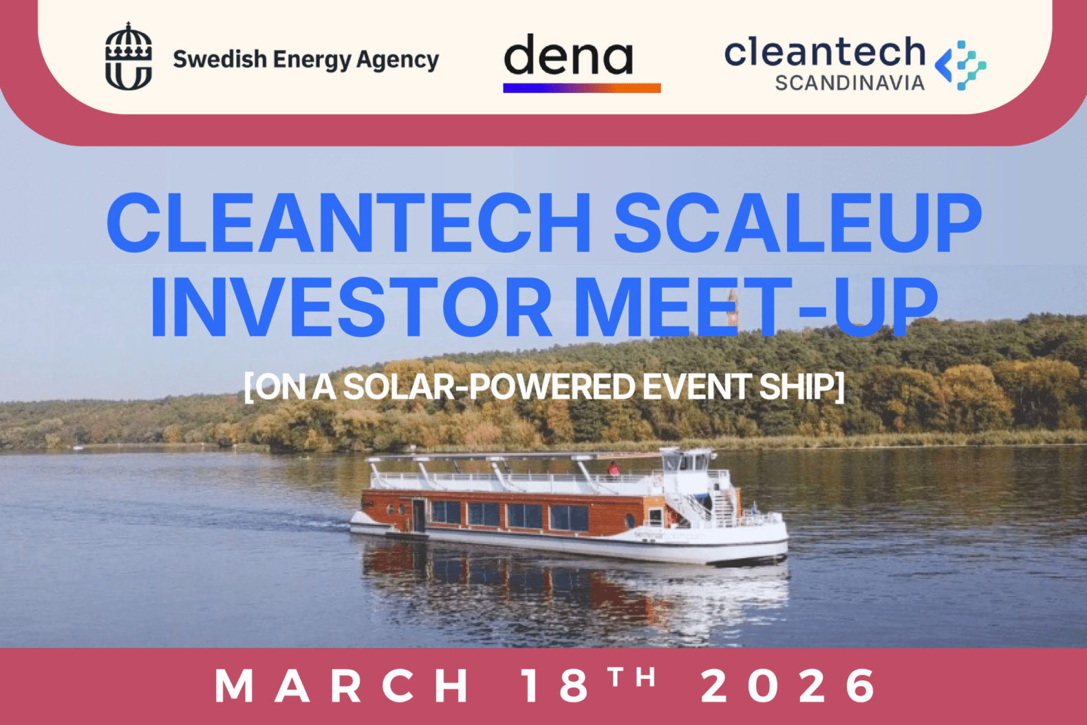 CLEANTECH SCALEUP INVESTOR MEET-UP